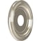 Ekena Millwork Traditional PVC Medallion (Canopies up to 7 1/2"), 13"OD x 3 1/2"ID x 1 1/4"P, Bright Coat Chrome CMP13TRBCR - alternate 2